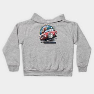 Cartooned Alfa Romeo GTV 2000 Bertone Coupé Kids Hoodie